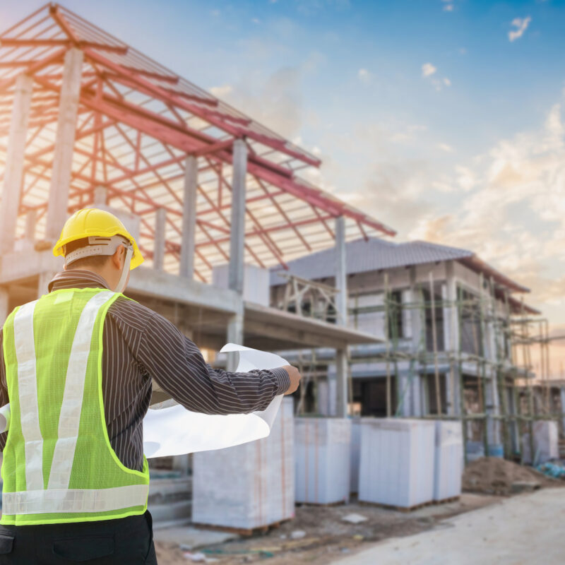 What factors drive commercial construction projects in Calgary, and what industries are experiencing growth