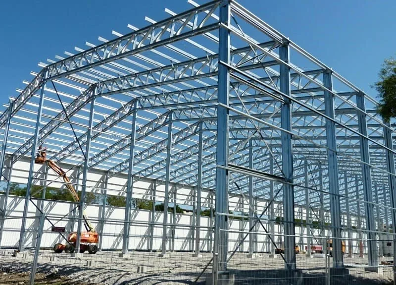 Warehouse construction in Calgary